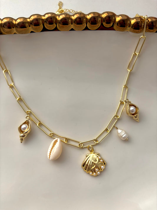 “Aquamarine Necklace”