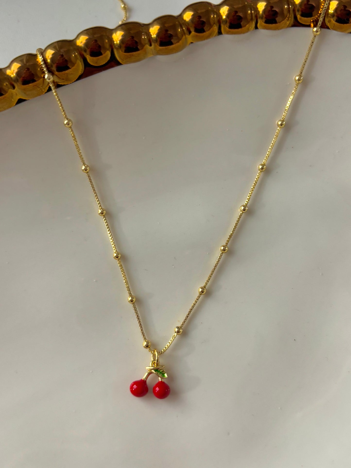 “Cherry Necklace”