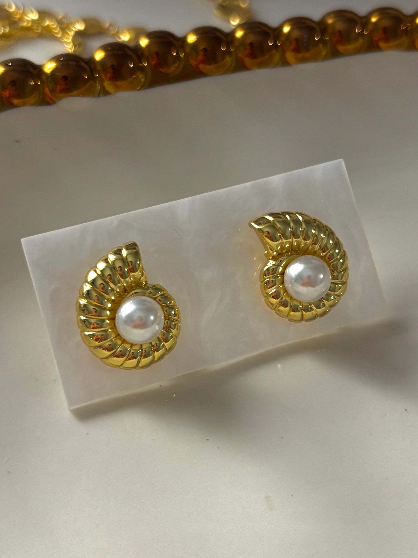 “SeaShell Earings”