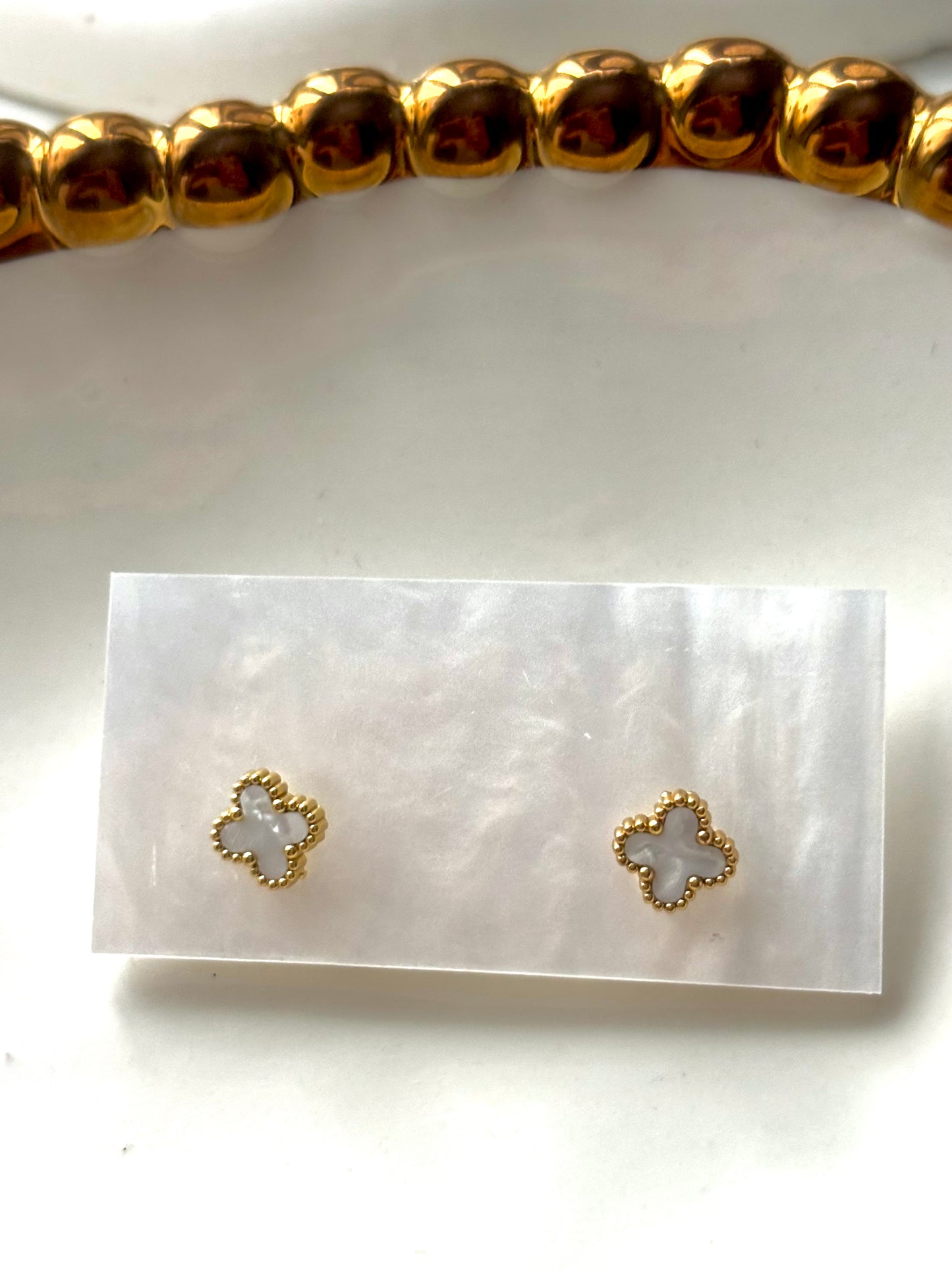 “Clover earings”