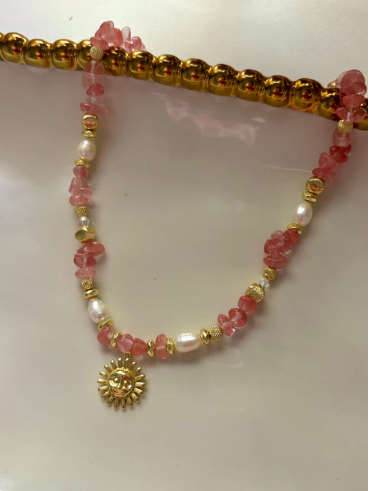 “Sol de Rosa Necklace”