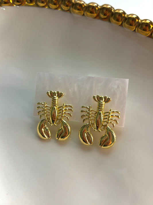 “Langostas earings”